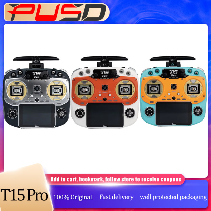 Drone Transmitter - Remote Controller T15 Pro 2.4Ghz HALL