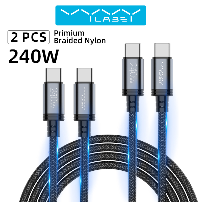 Drone Charger - 2Pcs 240W PD Cable USB C