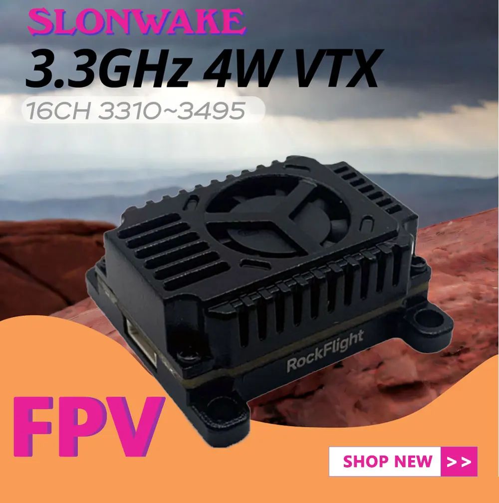 SLONWAKE FPV 3.3G 16CH 4000mW  - Drone Antenna recension och pris