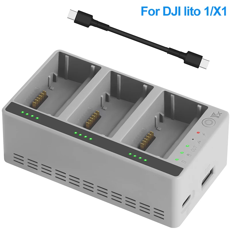 Charger Hub for DJI LITO 1 X1  - Drone Charger recension och pris