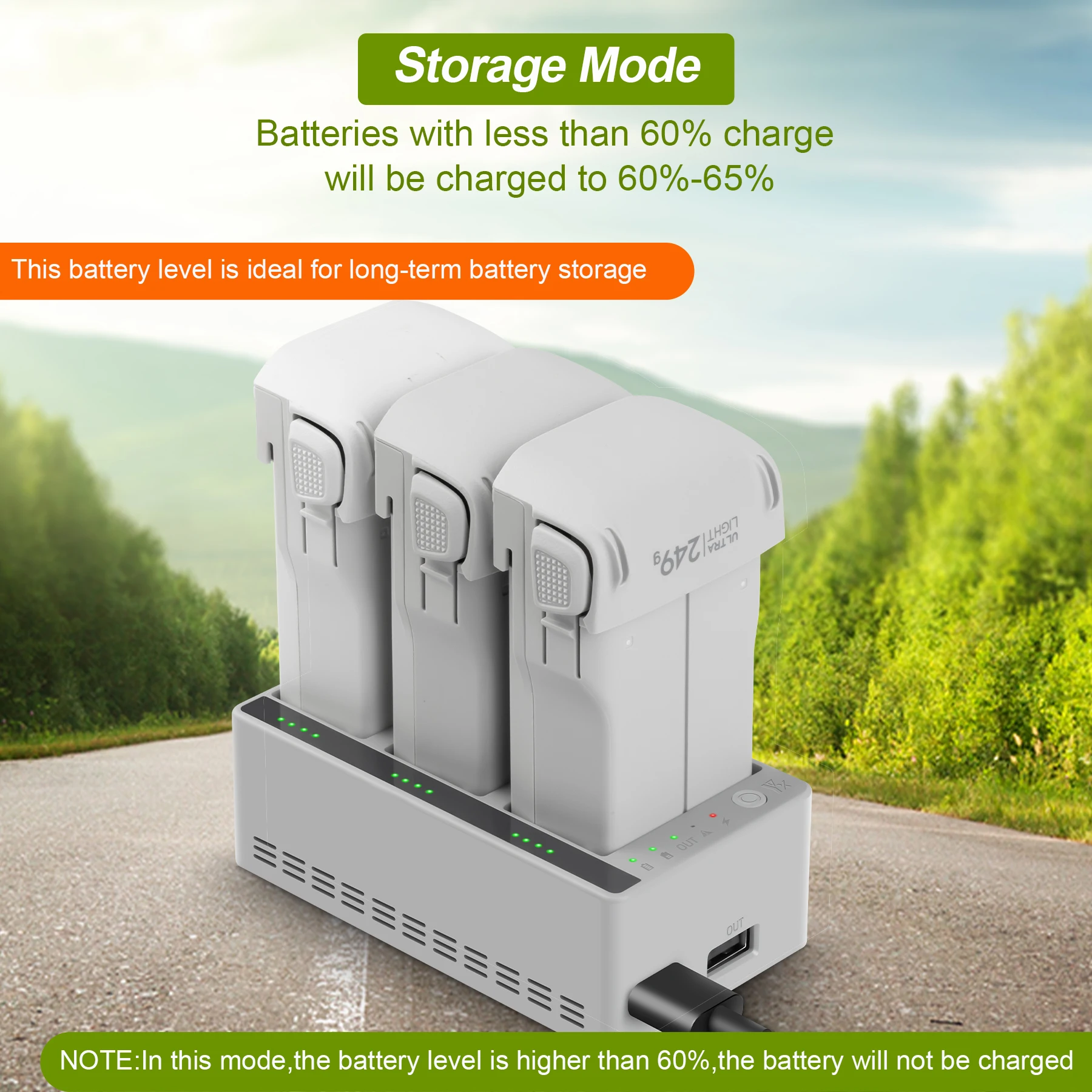 Charger Hub for DJI LITO 1 X1  - Drone Charger recension och pris