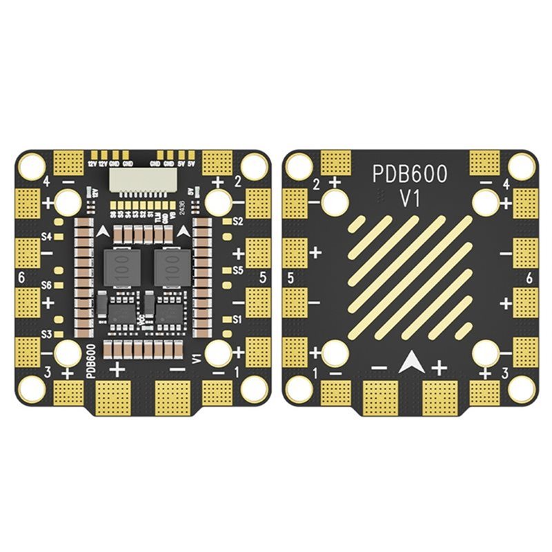 【CYBER MONDAY】1 Pc PDB600A 8S  - Drone Power Distribution Board recension och pris