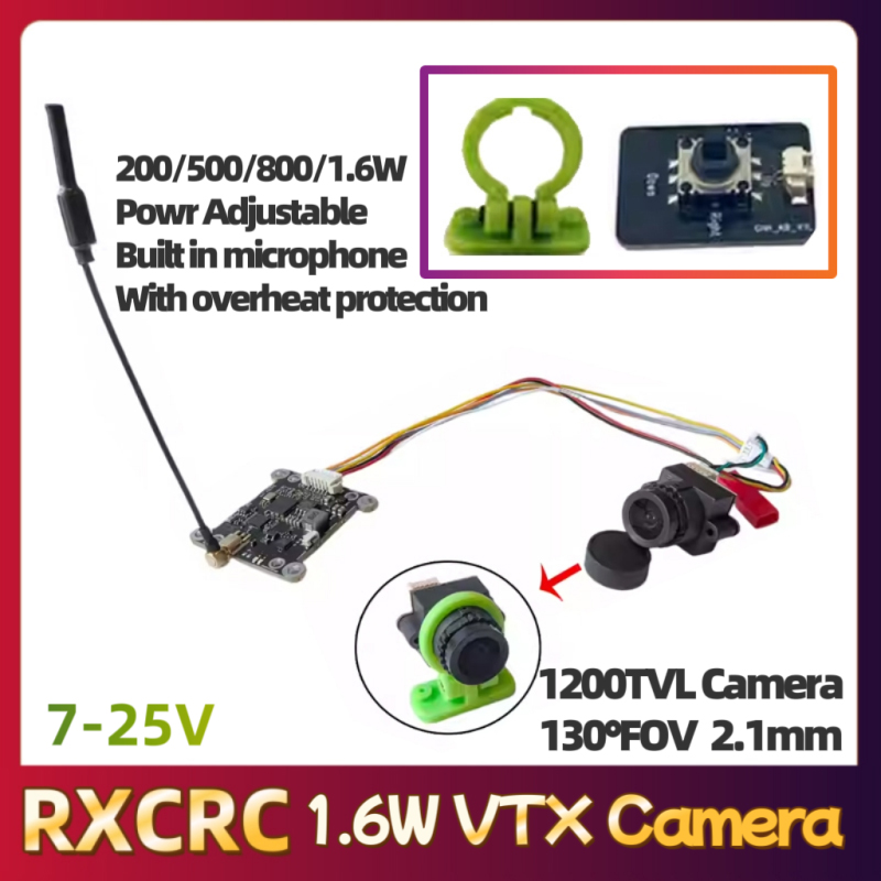 RXCRC 5.8G Module 48CH 1.6W VT - Drone Camera recension och pris