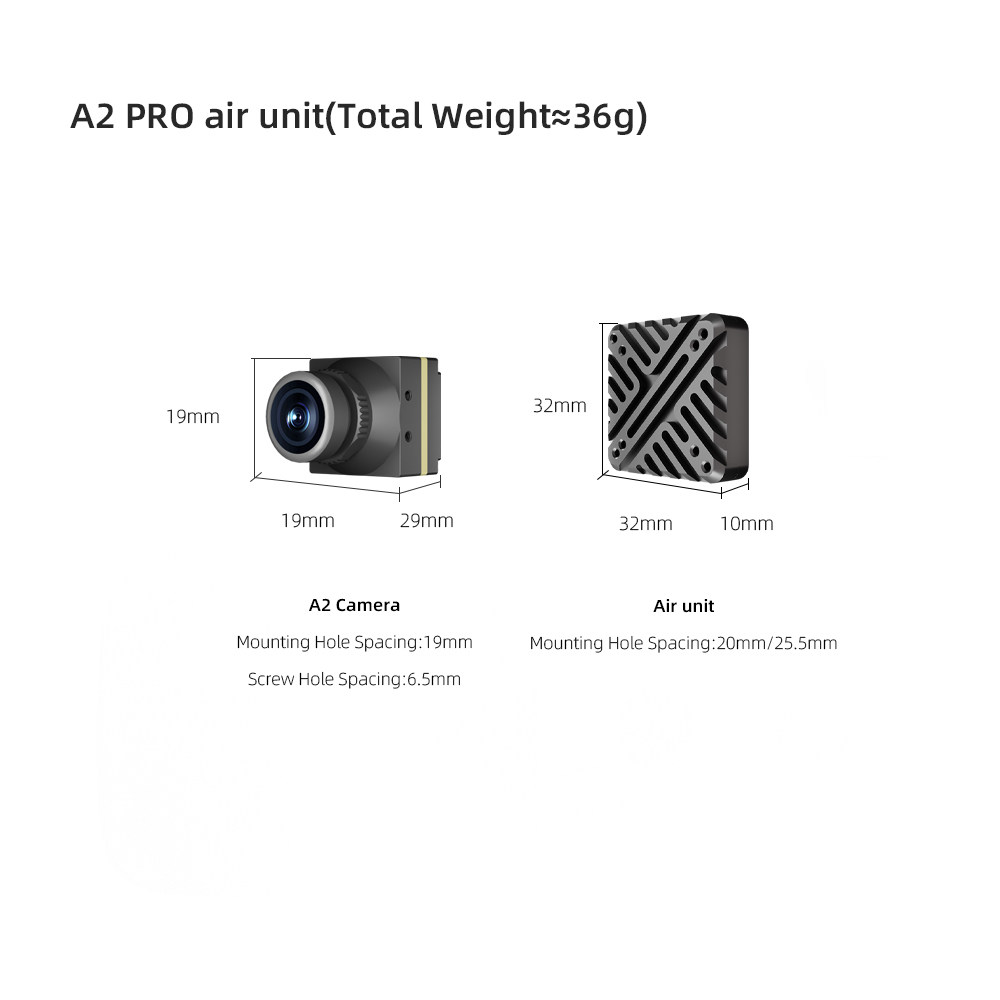 HGLRC Draco A1/A2 5.8Ghz HD VT - Drone Receiver recension och pris