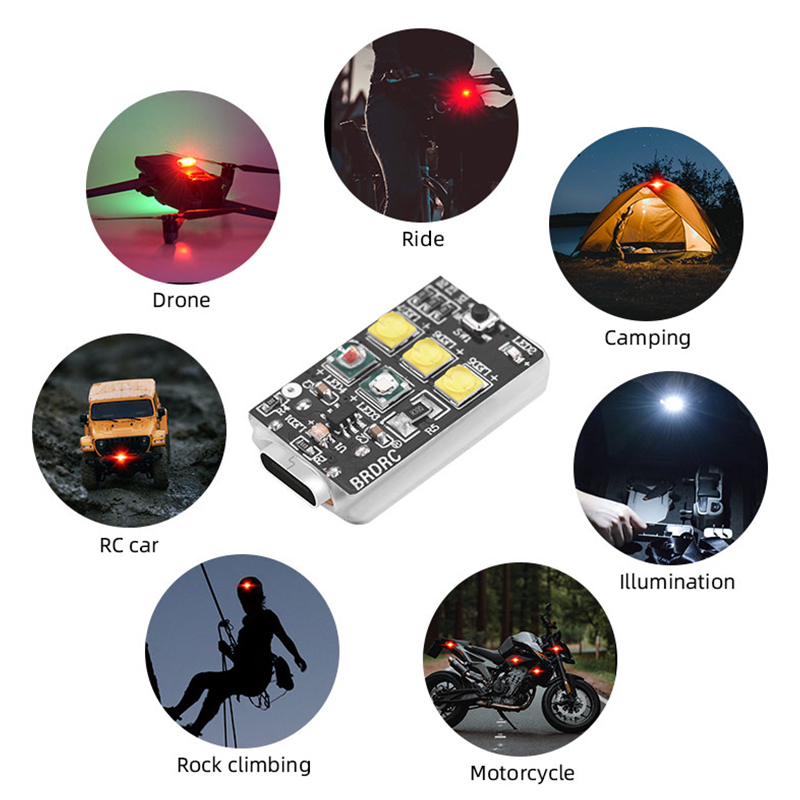 Mini Drone Strobe Light for DJ - Dji Drone Air 3 recension och pris