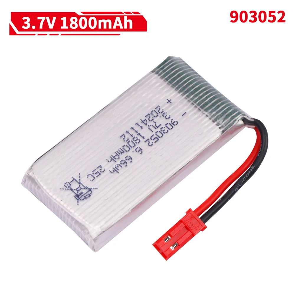 3.7V 1800mAh 903052 lipo Batte - Drone Charger recension och pris